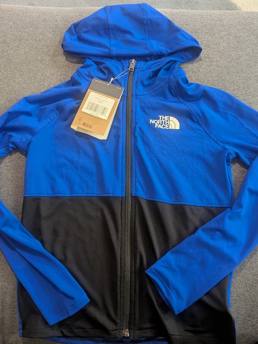 North Face Boys’ Amphibious Full-Zip Sun Hoodie